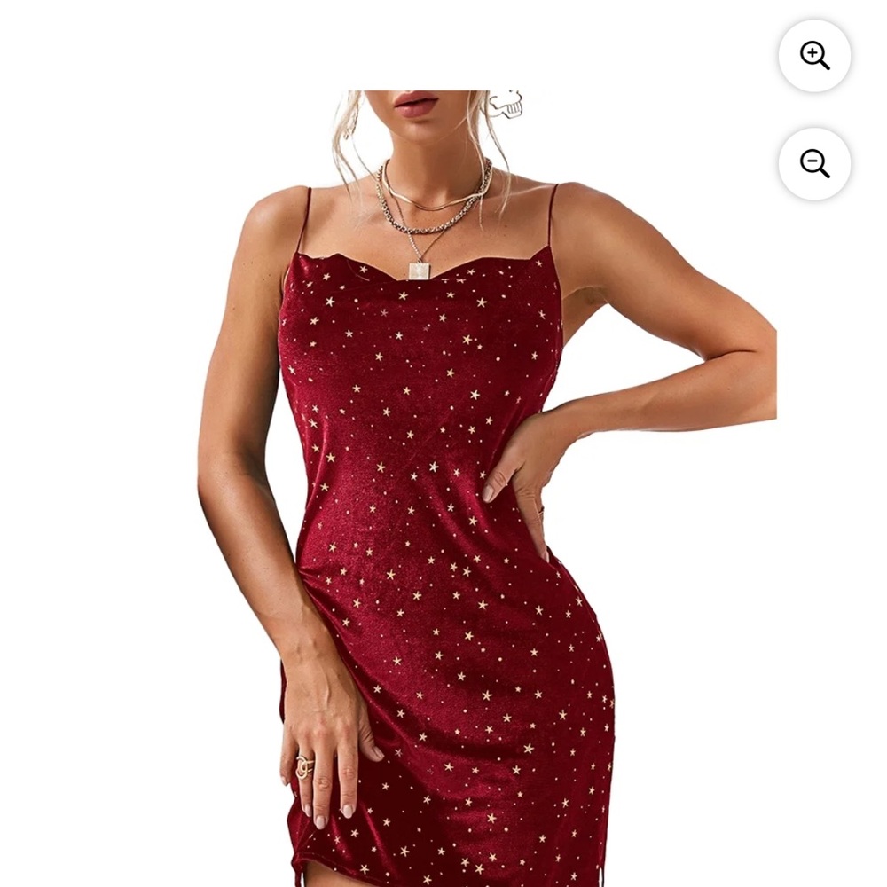 Zaful Red Celestial Dress